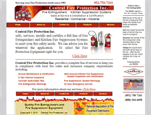 Tablet Screenshot of fireextinguishersmn.com